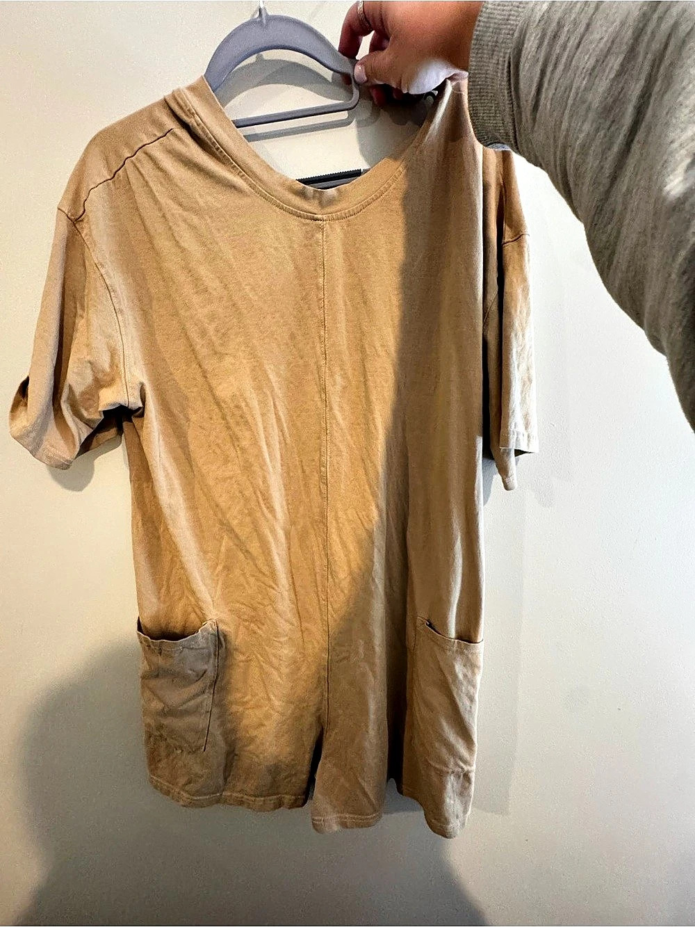 Mini Romper in Brown Size Large